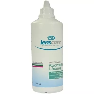 LENSCARE Saline solution, 380 ml LENSCARE Saline solution, 380 ml