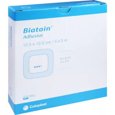 BIATAIN Foam bandage 12.5x12.5 cm self-adhesive, 10 pieces BIATAIN Foam bandage 12.5x12.5 cm self-adhesive, 10 pieces