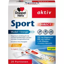 DOPPELHERZ Sport DIRECT Vitamins + minerals, 20 pcs