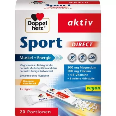 DOPPELHERZ Sport DIRECT Vitamins + minerals, 20 pcs DOPPELHERZ Sport DIRECT Vitamins + minerals, 20 pcs