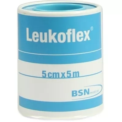LEUKOFLEX Bandage patch 5 cmx5 m, 1 piece LEUKOFLEX Bandage patch 5 cmx5 m, 1 piece