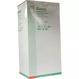 GAZIN Gauze comp. 10x10 cm sterile 12-fold, 5x20 pieces
