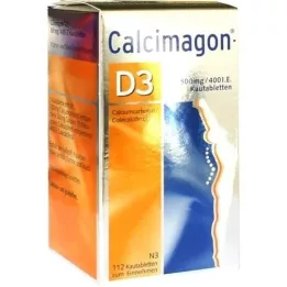 CALCIMAGON D3 chewable tablets, 112 pcs