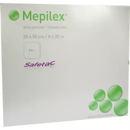 MEPILEX 20x50 cm foam bandage, 2 pcs