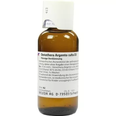 OENOTHERA ARGENTO culta D 3 Dilution, 100 ml OENOTHERA ARGENTO culta D 3 Dilution, 100 ml