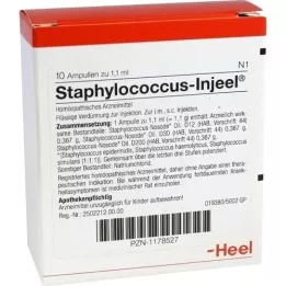 STAPHYLOCOCCUS INJEEL Ampoules, 10 pcs