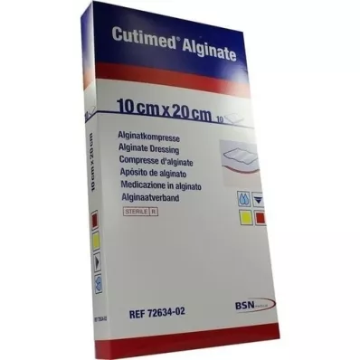 CUTIMED Alginate Alginate compresses 10x20 cm, 10 pcs