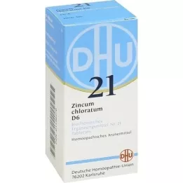 BIOCHEMIE DHU 21 Zincum chloratum D 6 tablets, 80 pcs