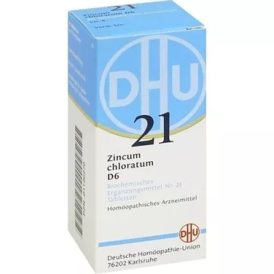 BIOCHEMIE DHU 21 Zincum chloratum D 6 tablets, 80 pcs