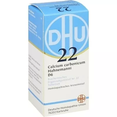 BIOCHEMIE DHU 22 Calcium carbonicum D 6 tablets, 80 pcs BIOCHEMIE DHU 22 Calcium carbonicum D 6 tablets, 80 pcs