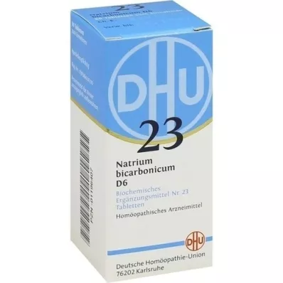 BIOCHEMIE DHU 23 Natrum bicarbonicum D 6 tablets, 80 pcs BIOCHEMIE DHU 23 Natrum bicarbonicum D 6 tablets, 80 pcs