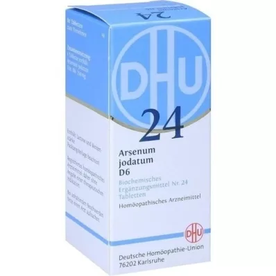 BIOCHEMIE DHU 24 Arsenum jodatum D 6 tablets, 80 pcs BIOCHEMIE DHU 24 Arsenum jodatum D 6 tablets, 80 pcs