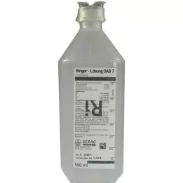 RINGER LÖSUNG DAB 7 plastic, 500 ml