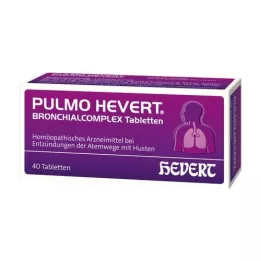 PULMO HEVERT Bronchial complex tablets, 40 pcs