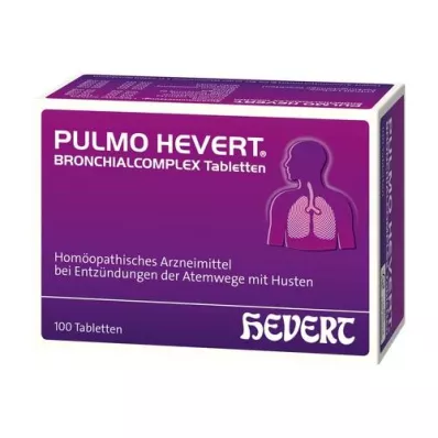 PULMO HEVERT Bronchialcomplex tablets, 100 pcs