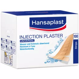 HANSAPLAST Universal Injekt.Pfl.Strips waterres., 100 pcs