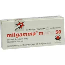 MILGAMMA mono 50 coated tablets, 30 pcs
