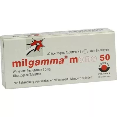 MILGAMMA mono 50 coated tablets, 30 pcs