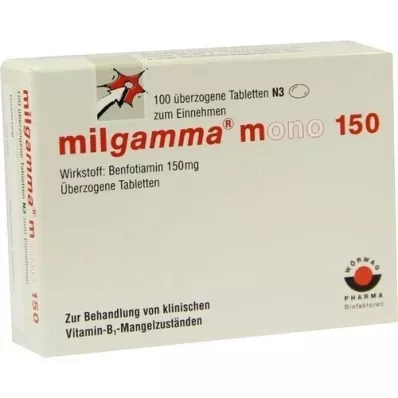MILGAMMA mono 150 coated tablets, 100 pcs