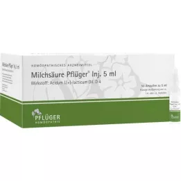 MILCHSÄURE Pflueger injection solution 5 ml, 50 pcs