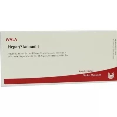 HEPAR STANNUM I ampoules, 10X1 ml HEPAR STANNUM I ampoules, 10X1 ml