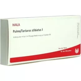 PULMO/TARTARUS stibiatus I ampoules, 10X1 ml