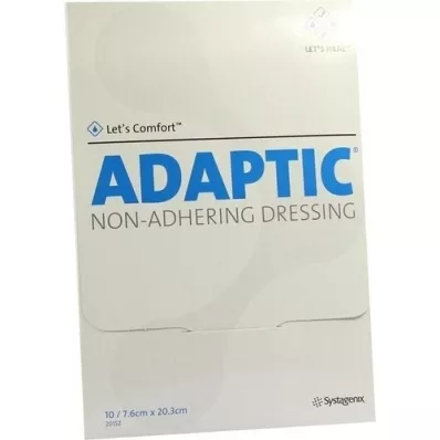 ADAPTIC 7.6x20.3 cm moist wound dressing, 10 pcs