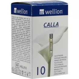 WELLION CALLA Blood sugar test strips, 10 pcs
