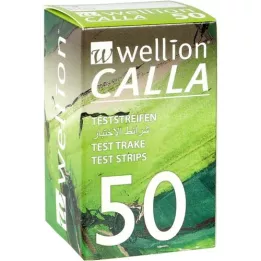 WELLION CALLA Blood sugar test strips, 50 pcs