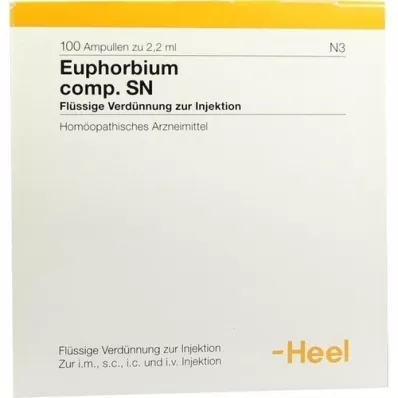EUPHORBIUM COMPOSITUM SN Ampoules, 100 pcs EUPHORBIUM COMPOSITUM SN Ampoules, 100 pcs