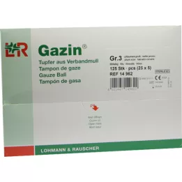GAZIN Swab plum sterile 2+3 protective r.o.RK, 125 pcs