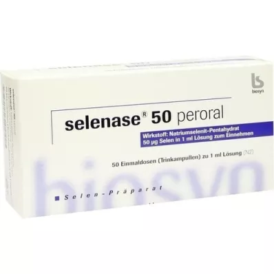SELENASE 50 peroral oral solution, 50X1 ml