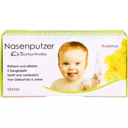 KLUGZEUG Nasal cleaner immediate aid nasal aspirator, 1 pc