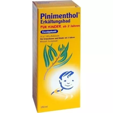 PINIMENTHOL Cold bath for children aged 2 and over. Eucalyptus, 190 ml PINIMENTHOL Cold bath for children aged 2 and over. Eucalyptus, 190 ml