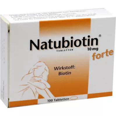 NATUBIOTIN 10 mg forte tablets, 100 pcs NATUBIOTIN 10 mg forte tablets, 100 pcs