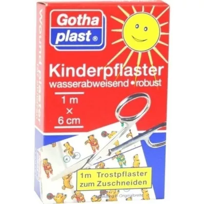 GOTHAPLAST Childrens plaster 6 cmx1 m, 1 piece