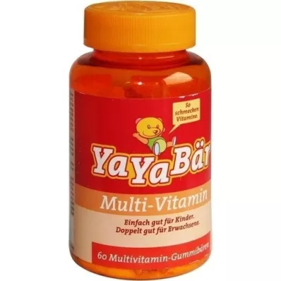 YAYABÄR Childrens vitamins fruit gums, 60 pcs YAYABÄR Childrens vitamins fruit gums, 60 pcs