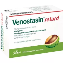 VENOSTASIN retard 50 mg hard capsule retarded, 50 pcs