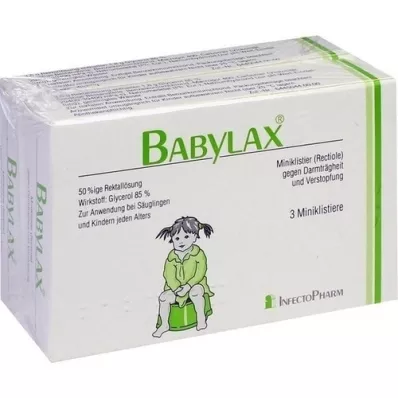 BABYLAX Enema, 6 pcs