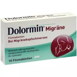 DOLORMIN Migraine film-coated tablets, 10 pcs