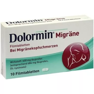 DOLORMIN Migraine film-coated tablets, 10 pcs