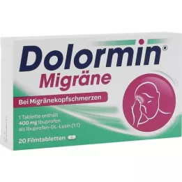 DOLORMIN Migraine film-coated tablets, 20 pcs