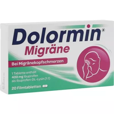 DOLORMIN Migraine film-coated tablets, 20 pcs