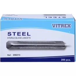 BLUTLANZETTEN Metal simple, 200 pieces