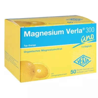 MAGNESIUM VERLA 300 orange granules, 50 pcs MAGNESIUM VERLA 300 orange granules, 50 pcs