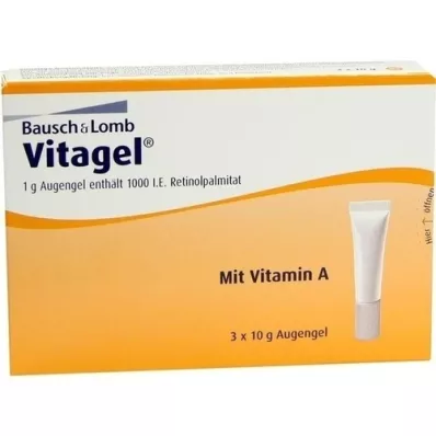 VITAGEL Eye gel, 3X10 g VITAGEL Eye gel, 3X10 g