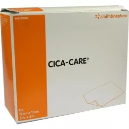 CICA CARE 12x15 cm thin silicone gel plate for scars, 10 pcs