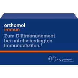 ORTHOMOL Immune 15 tablets/capsule combination pack, 1 pc