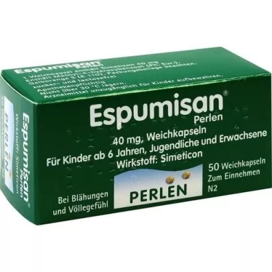 ESPUMISAN Pearl soft capsules, 50 pcs