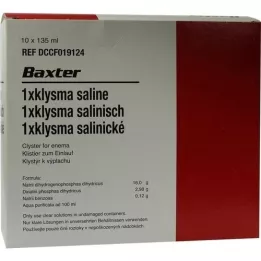 KLYSMA 1x saline, 10X135 ml